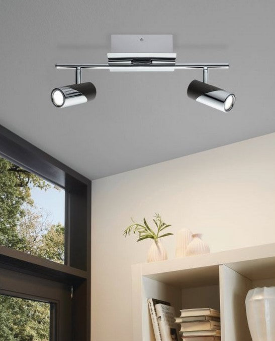 Lumière double sur rail Bernedo