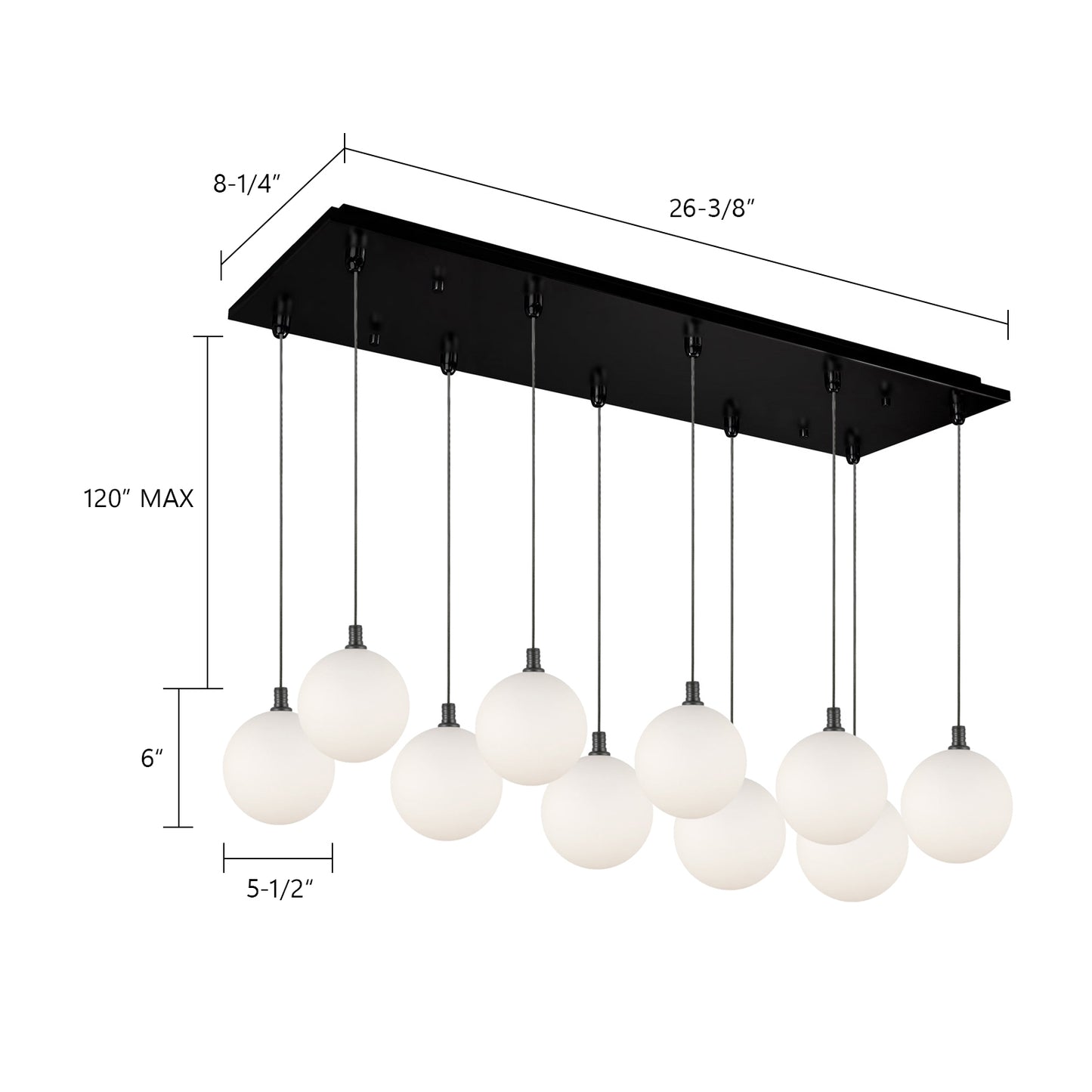 Suspension multiple Bolla