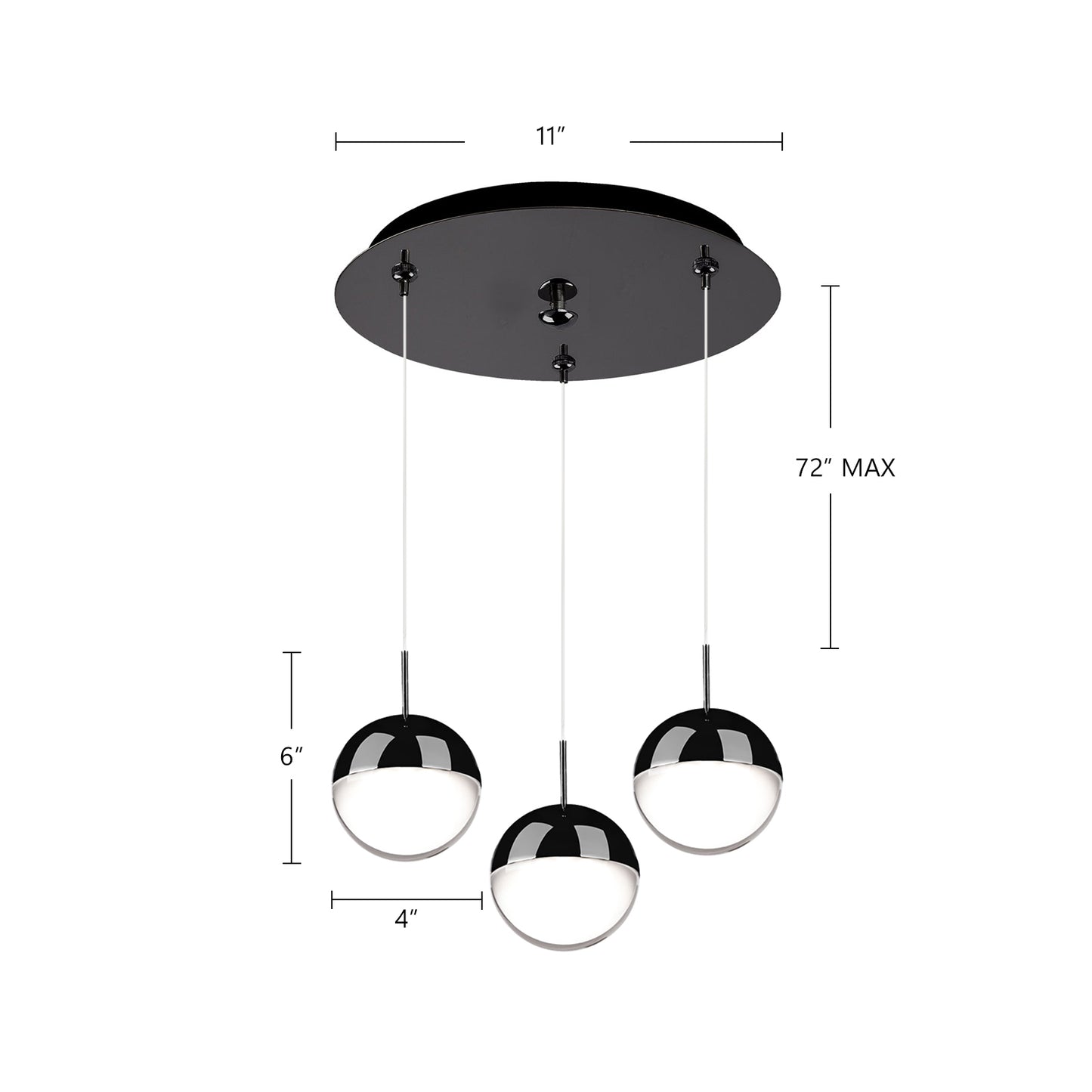 Suspension multiple Pluto