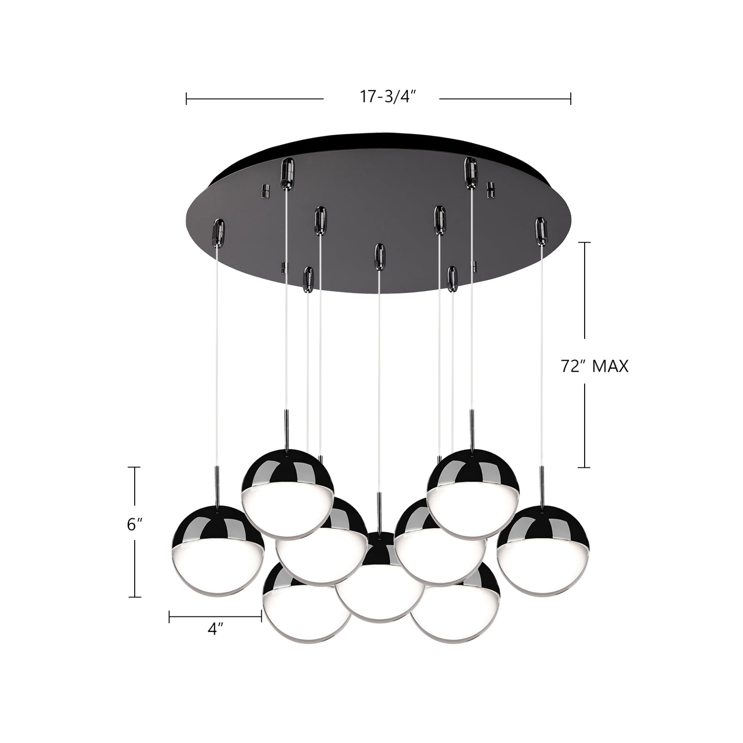 Suspension multiple Pluto