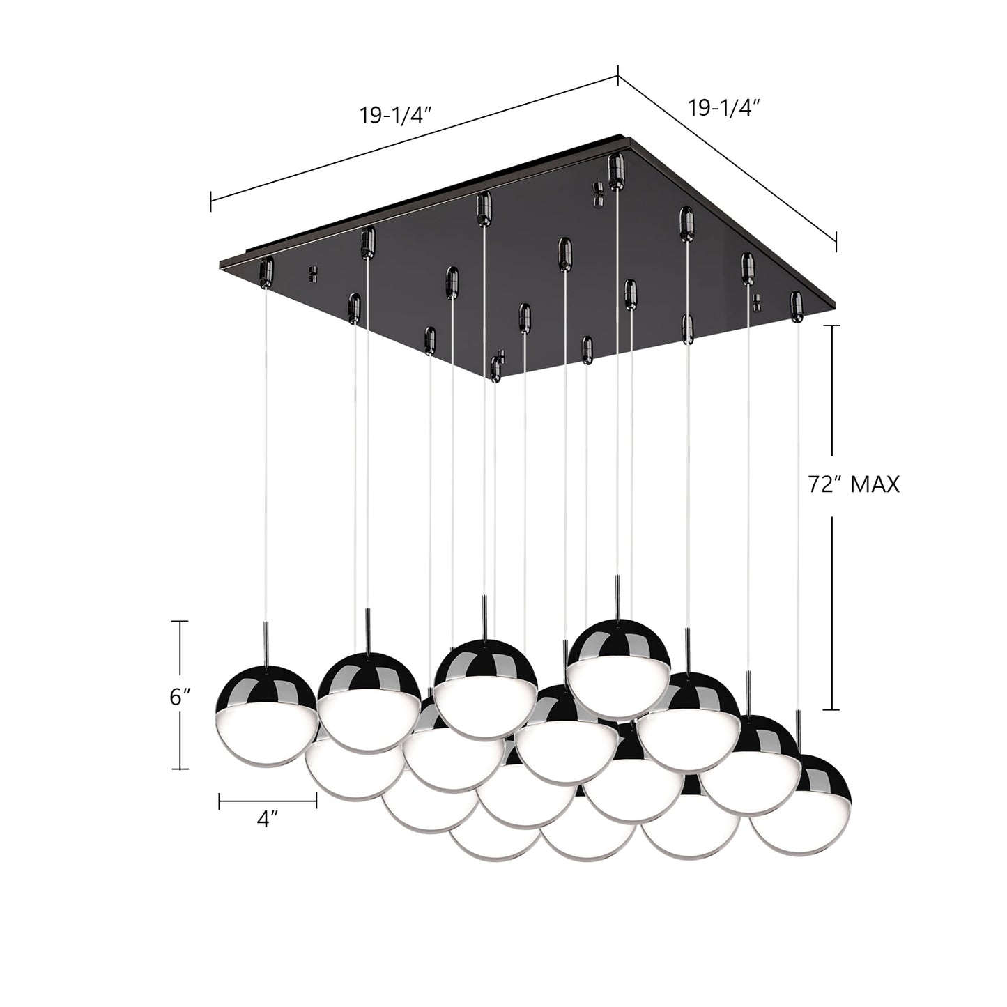 Suspension multiple Pluto