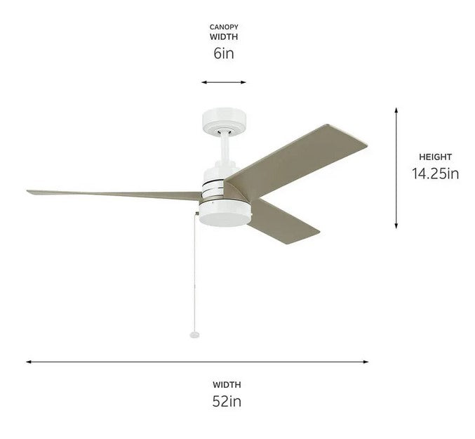 Ventilateur Spyn 52''