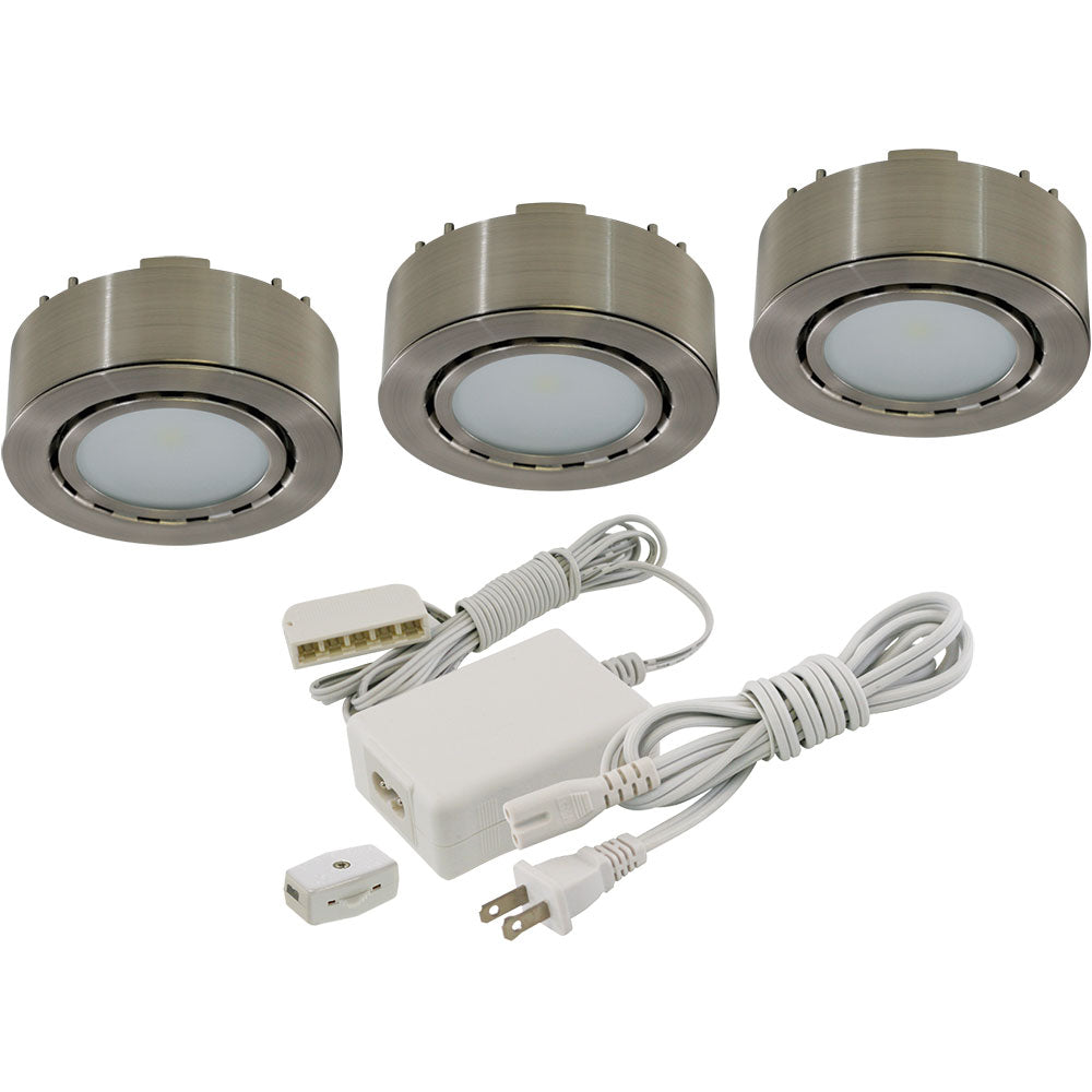 Kit de rondelles DEL Blanc chaud (3000K)