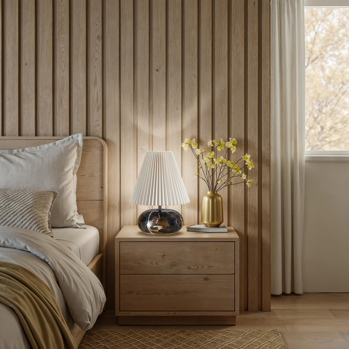 Lampe de table Noto Brown