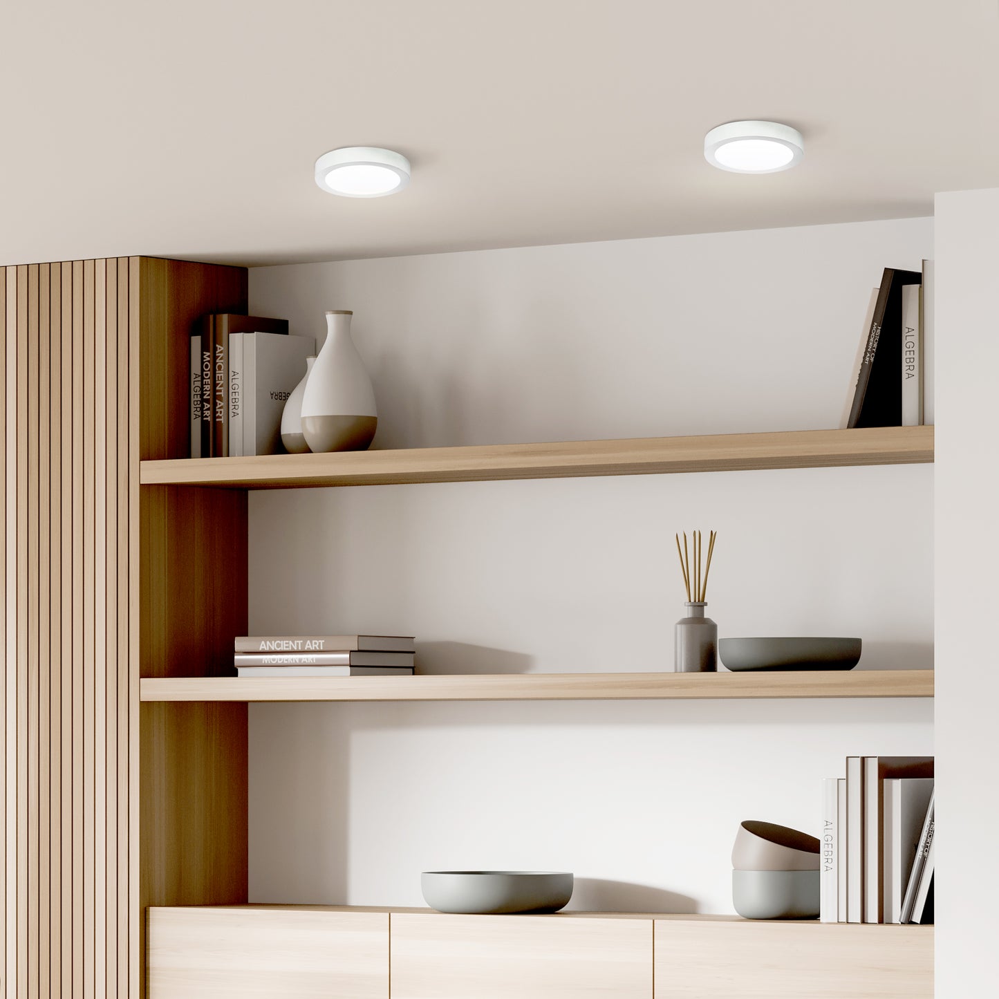 Luminaire DL-5F-10S-WH-C