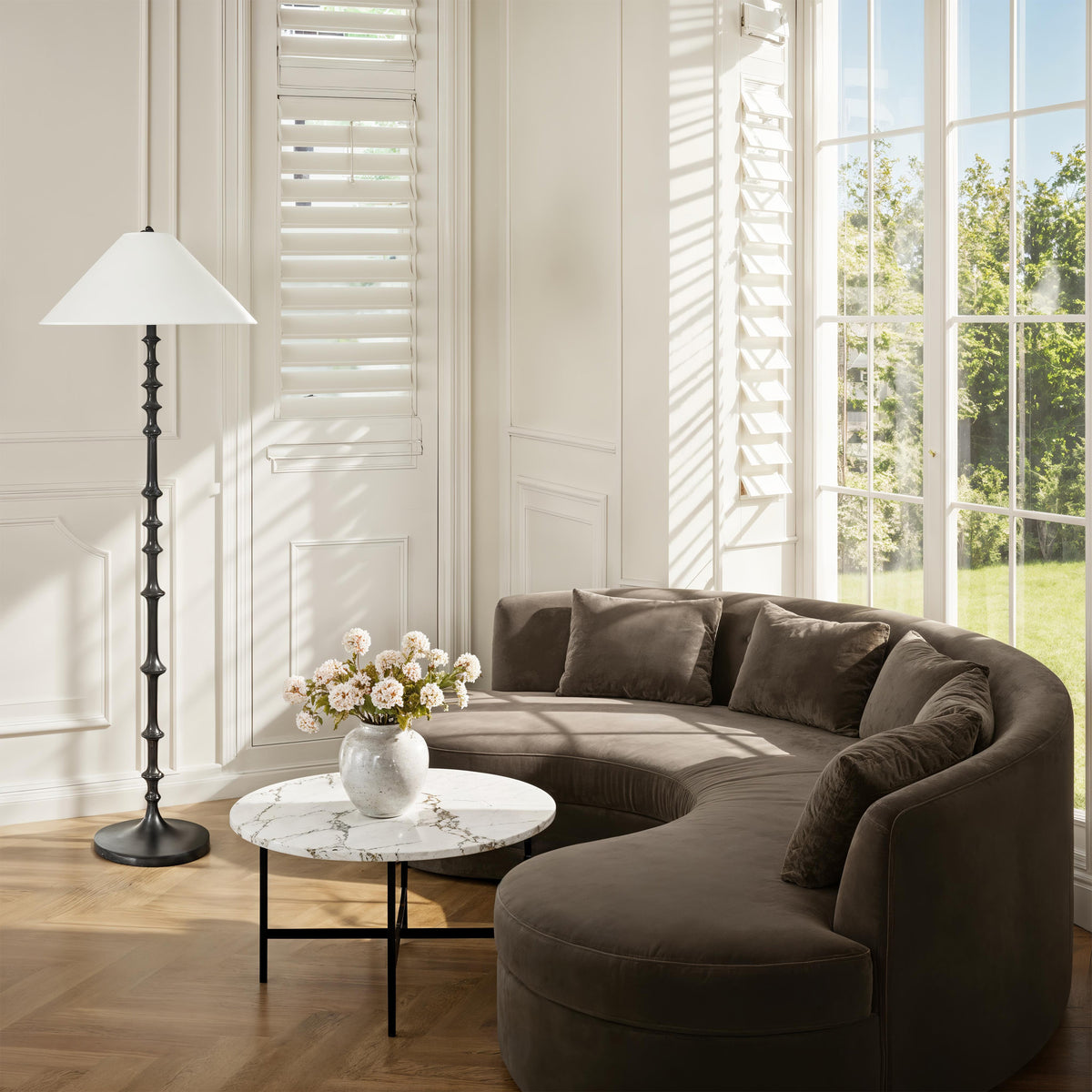 Lampe sur pied Petrus