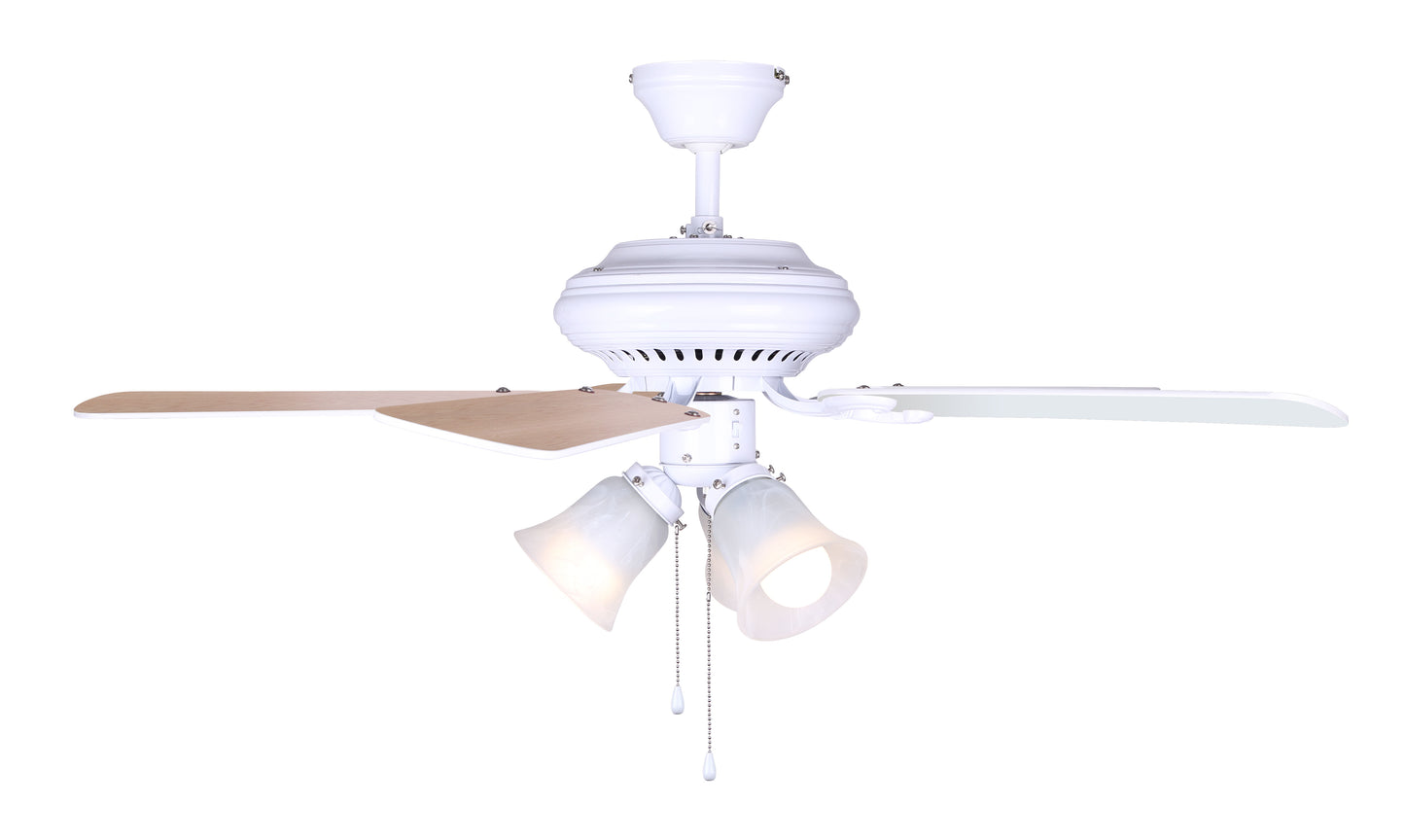 Ventilateur de plafond Seymour White