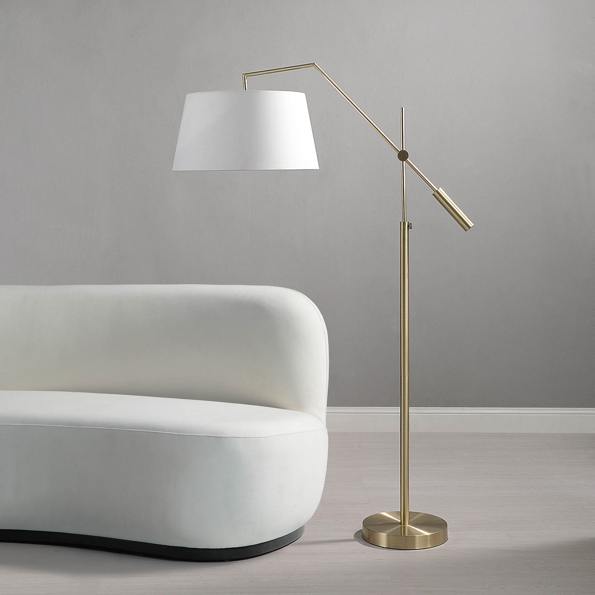Lampe sur pied Claire Floor Lamp