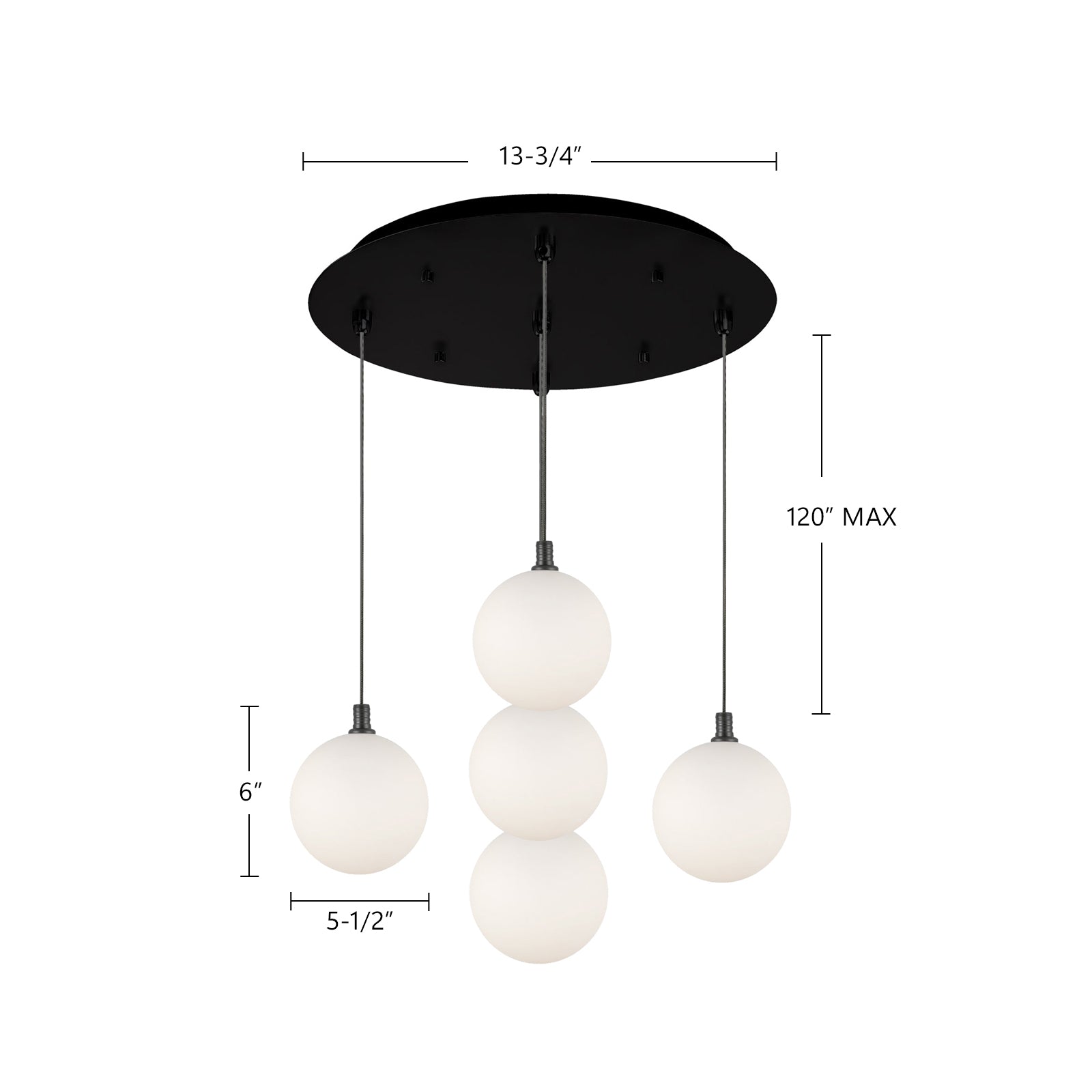 Suspension multiple Bolla