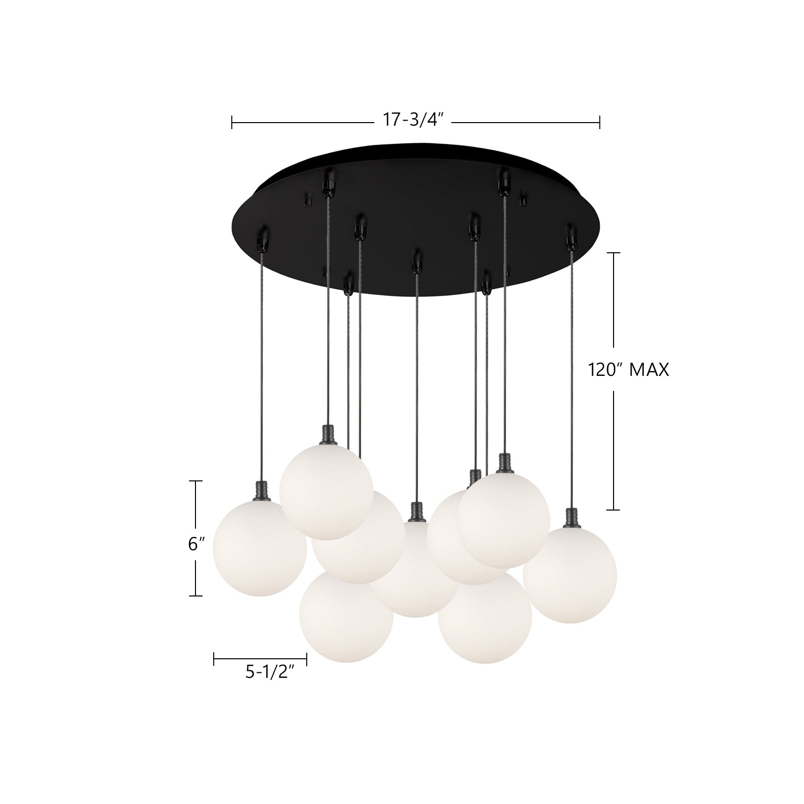 Suspension multiple Bolla