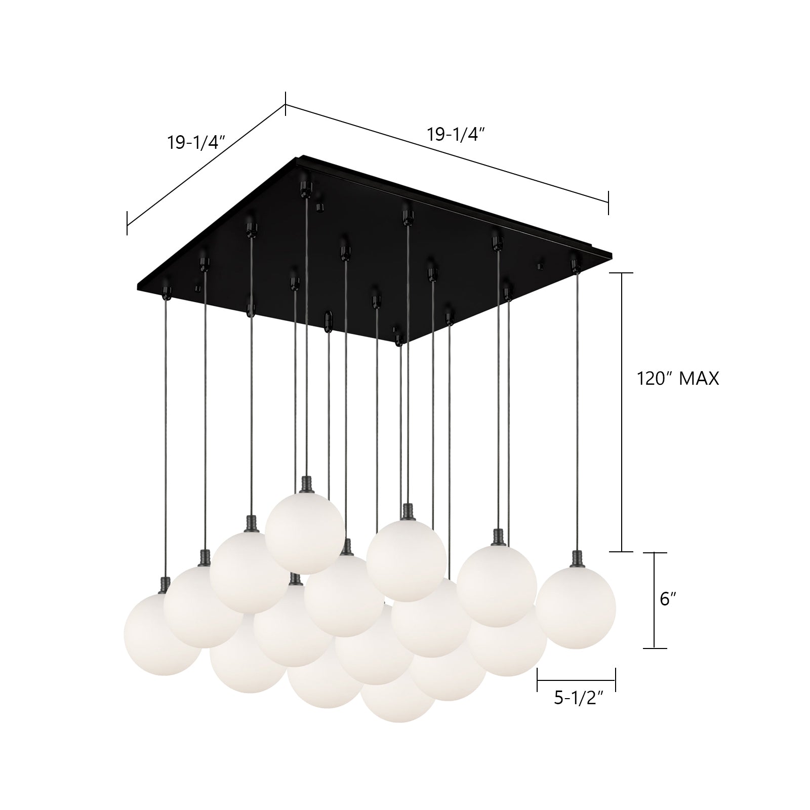 Suspension multiple Bolla