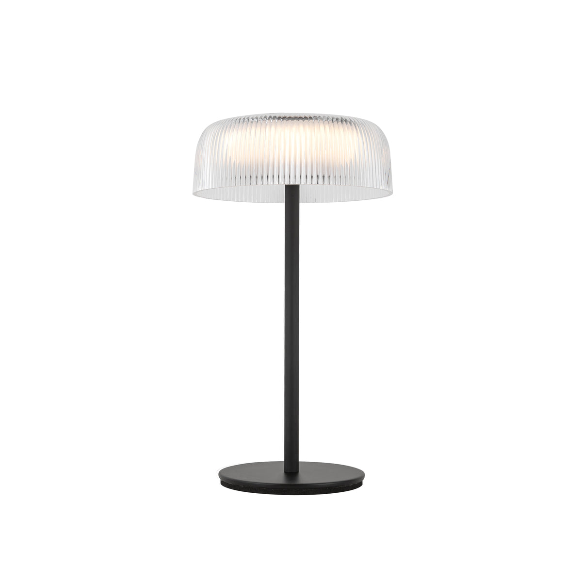 Lampe de table Brilla rechargeable 11 po — Noir