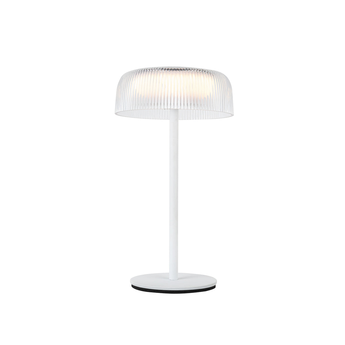 Lampe de table rechargeable — Blanc