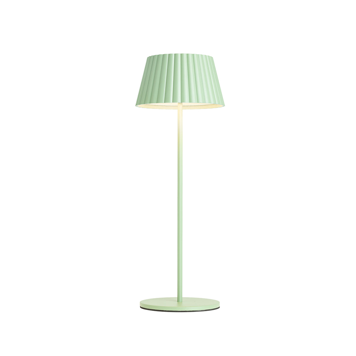 Lampe de table rechargeable — Vert sauge
