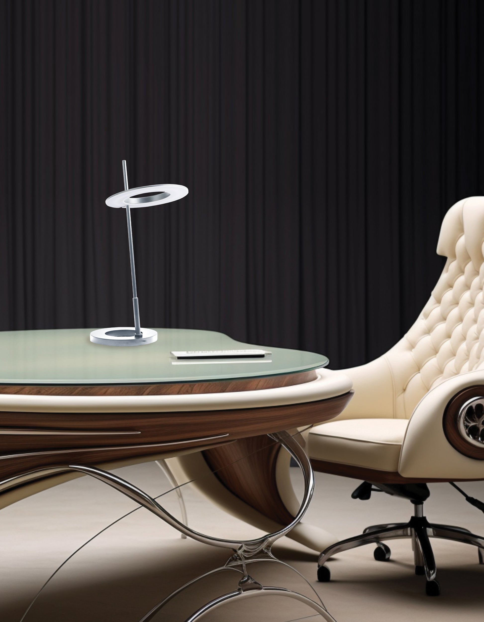 Lampe de table Dainolite — FLY-2211LEDT-SLV