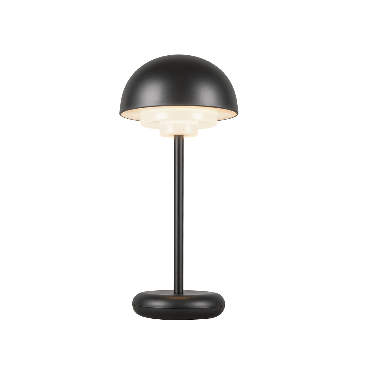 Lampe de table rechargeable — Noir