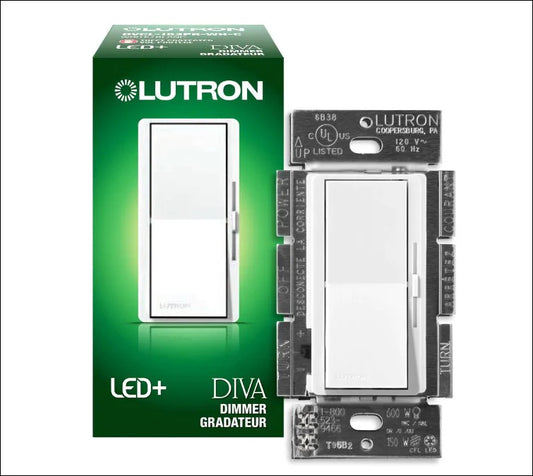 DIVA Gradateur Blanc - DVCL-153PH-W LUTRON