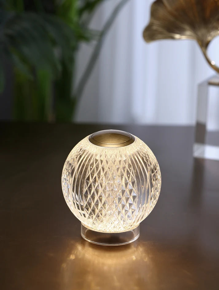 Lampe de table Marni rechargeable 3 po
