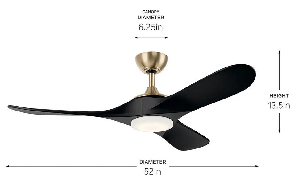 Ventilateur Mylo 52''