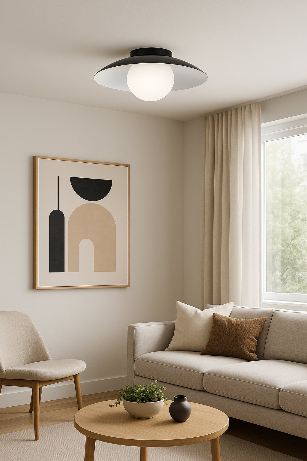 Plafonnier Dainolite — OLV-151FH
