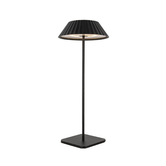 Lampe de table Pela rechargeable 14 po — Noir