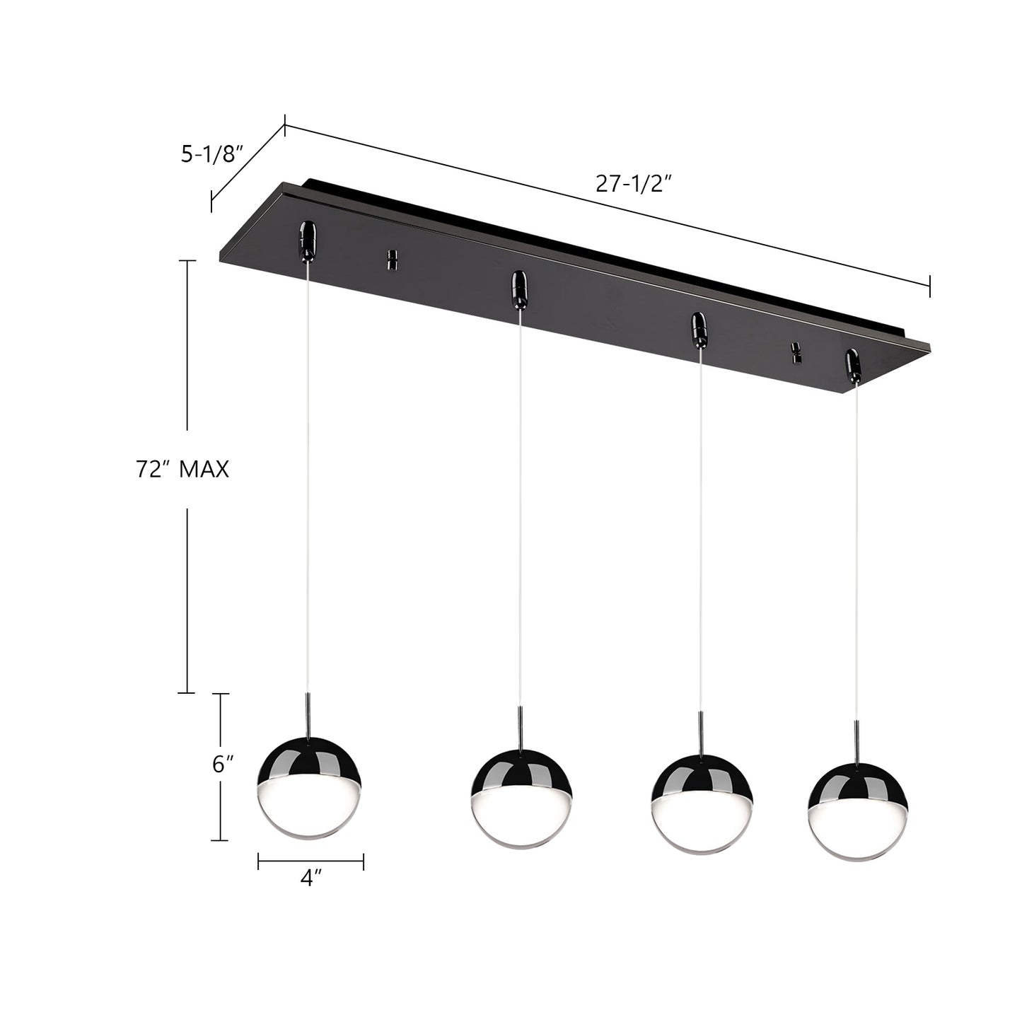 Suspension multiple Pluto