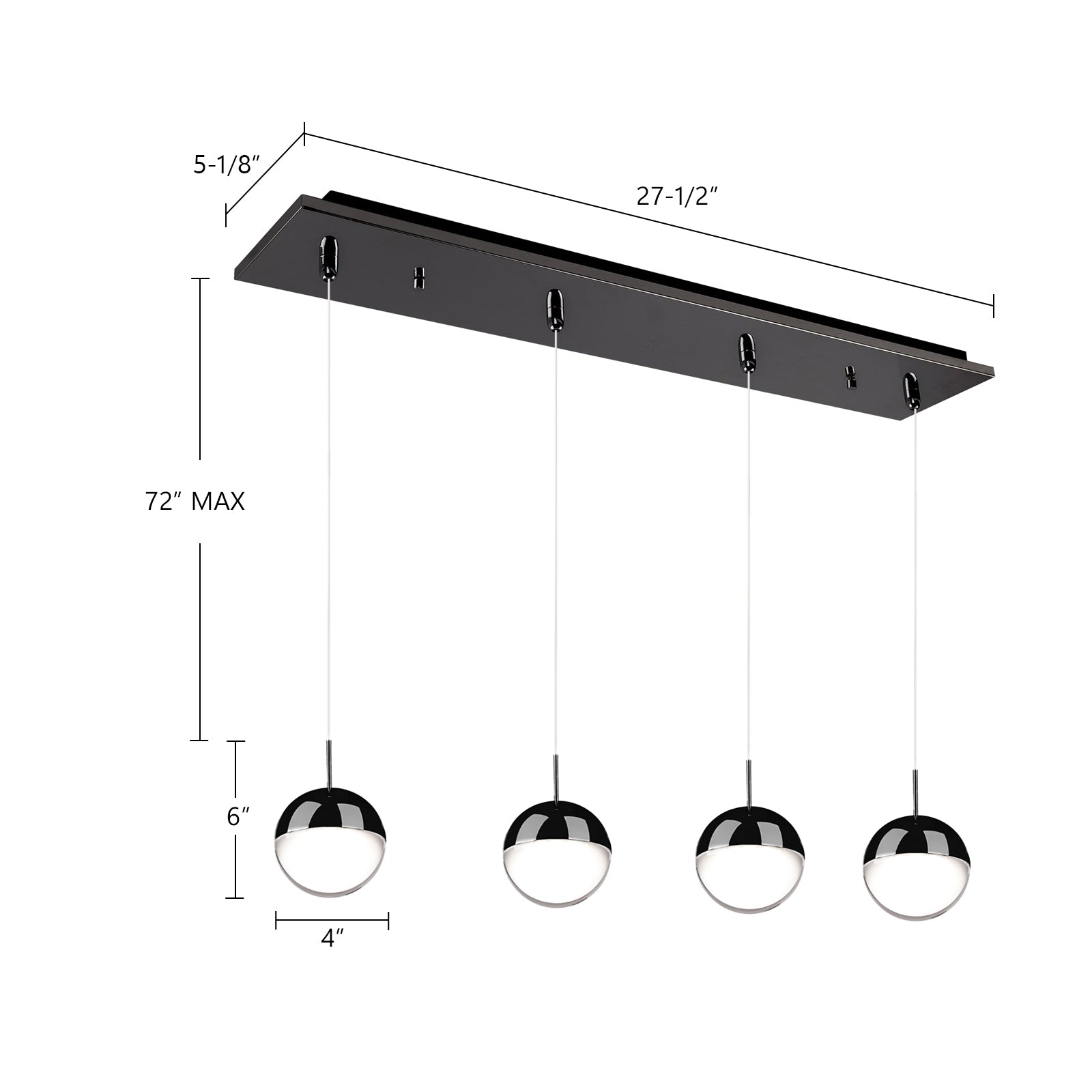 Suspension multiple Pluto