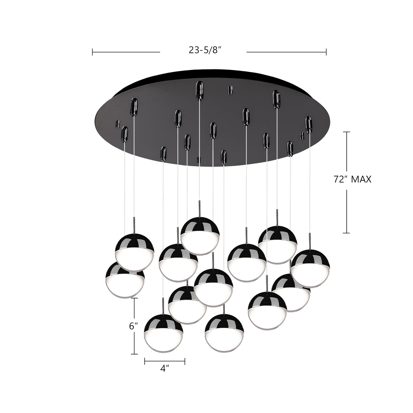 Suspension multiple Pluto