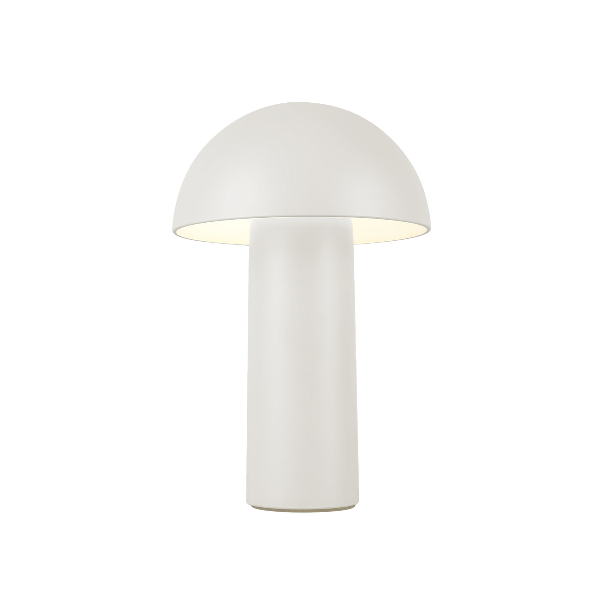 Lampe de table rechargeable — Crème
