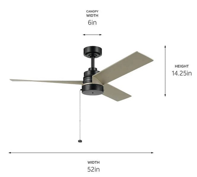 Ventilateur Spyn 52''