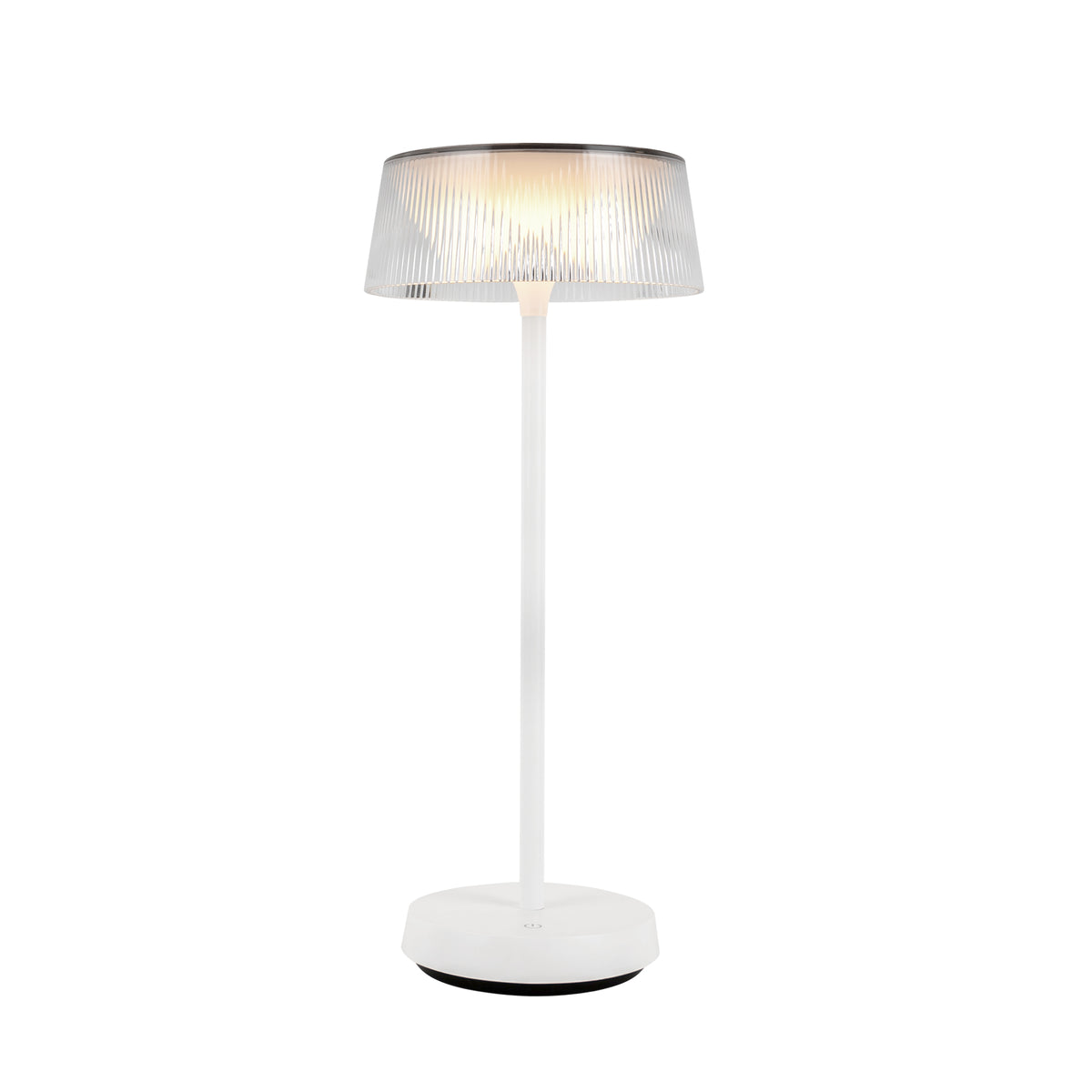 Lampe de table Tindra rechargeable 14 po — Blanc