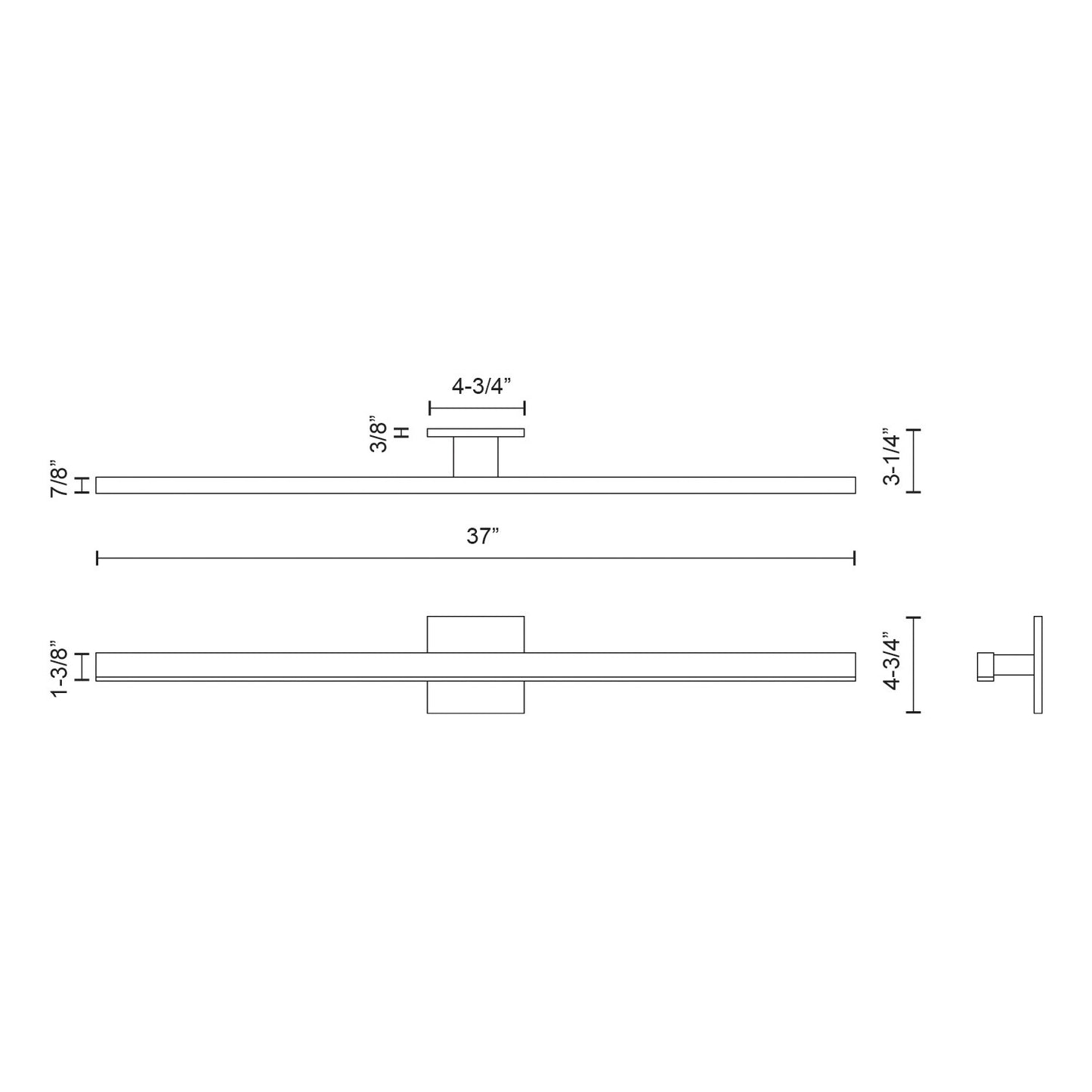 Luminaire de salle de bain Vega