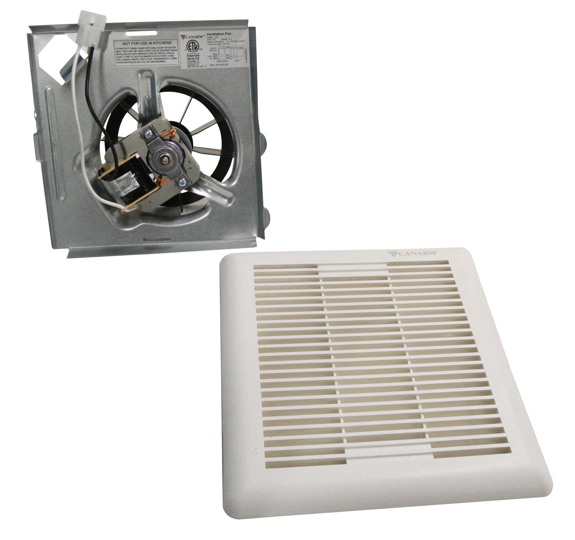 Luminaire Blower And Grill. Sold In 6 Packs. Priced Individually.