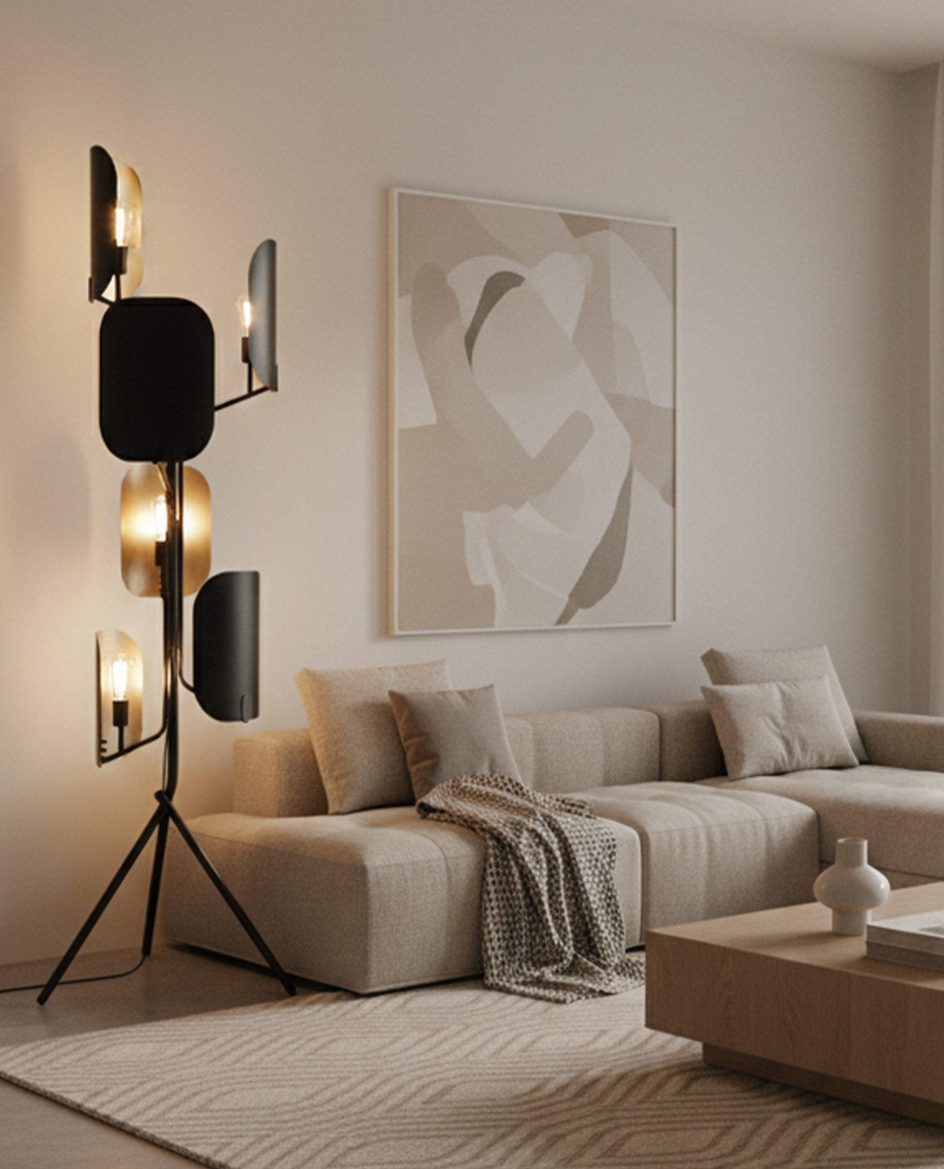 Lampe sur pied Zyric