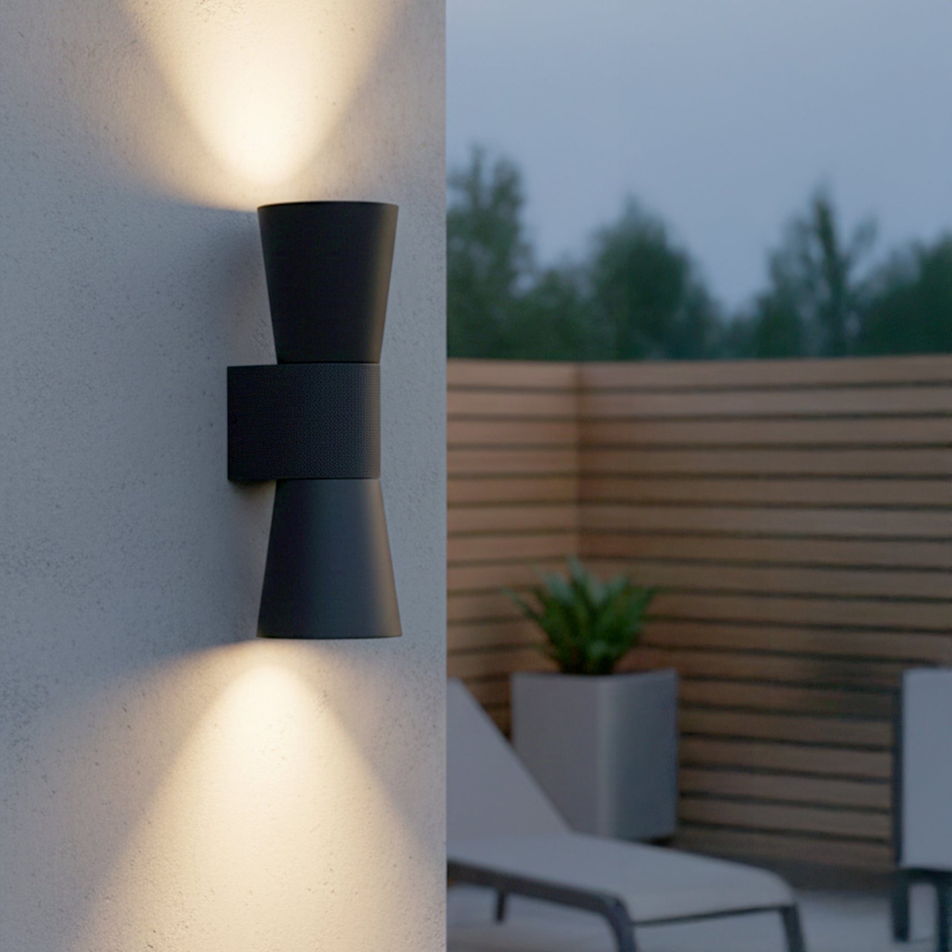 Luminaire extérieur Rami. Iol782Bk