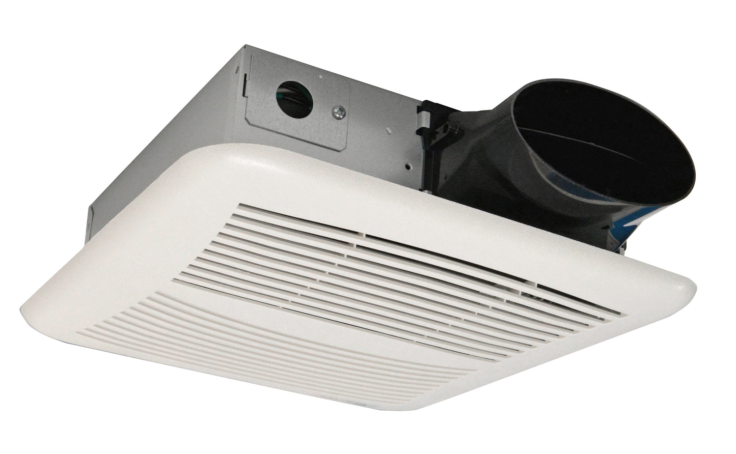 Luminaire 100 Cfm Slimline Ceiling Exhaust 2 Sone 10.25X10.25X3.75 With 4" Oval Discharge