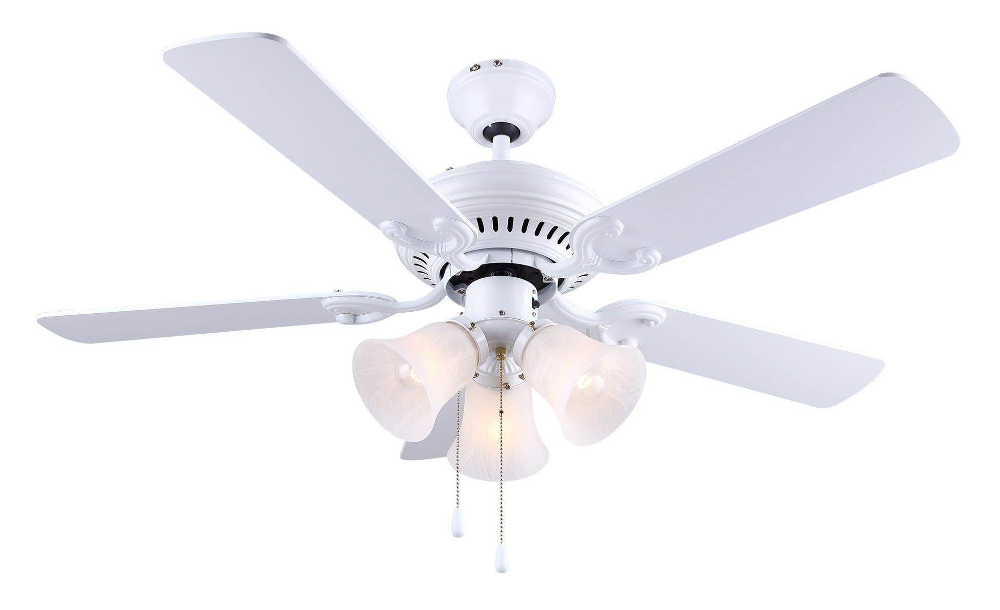 Ventilateur de plafond Seymour White