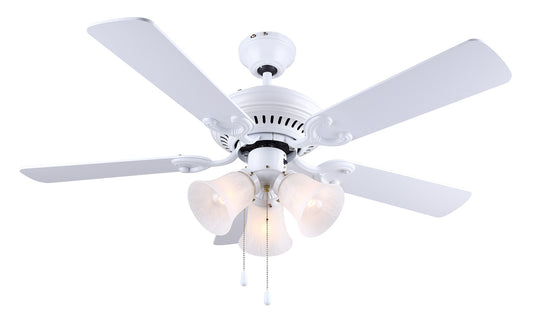 Ventilateur de plafond Seymour White