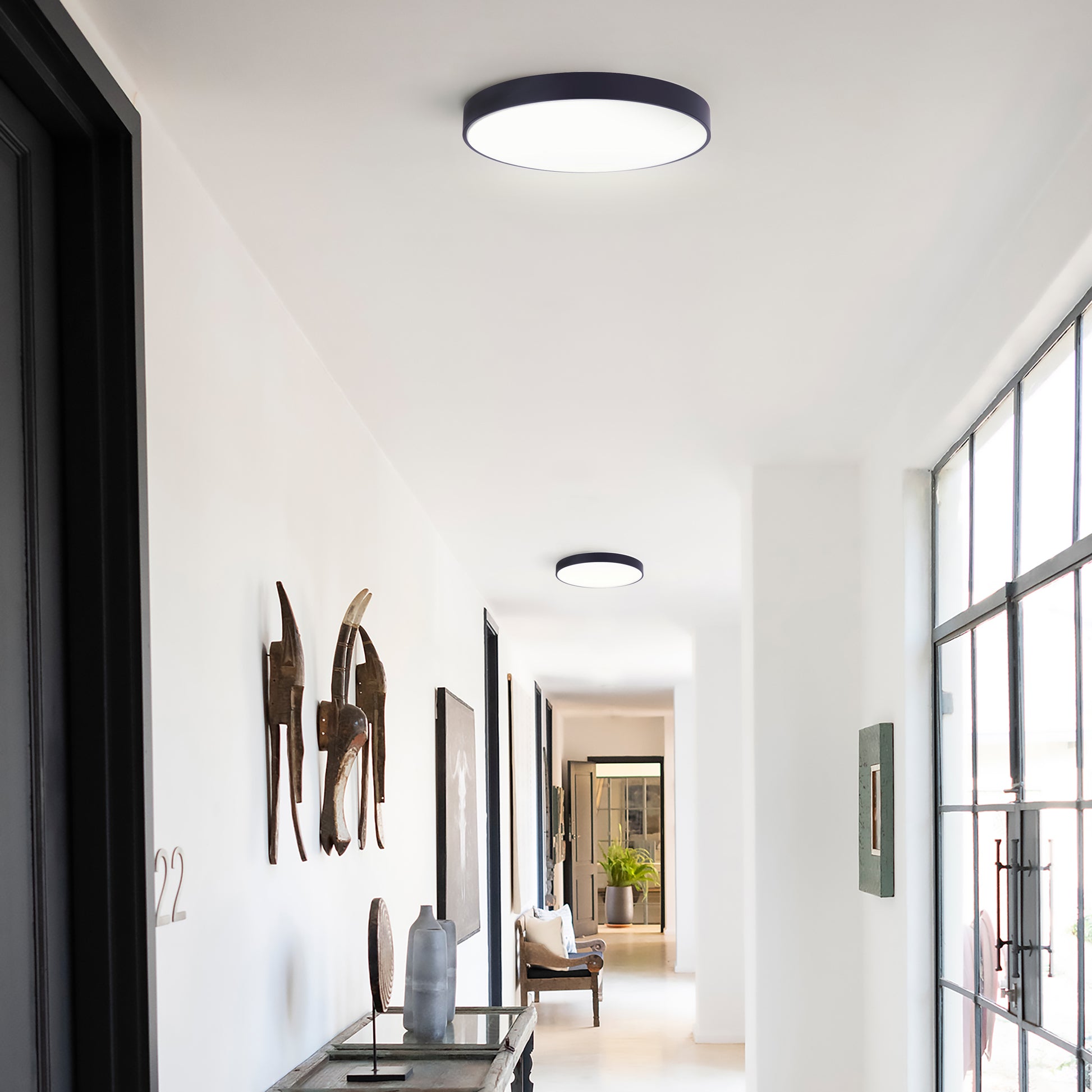 Luminaire DL-14F-30WS-BK-C