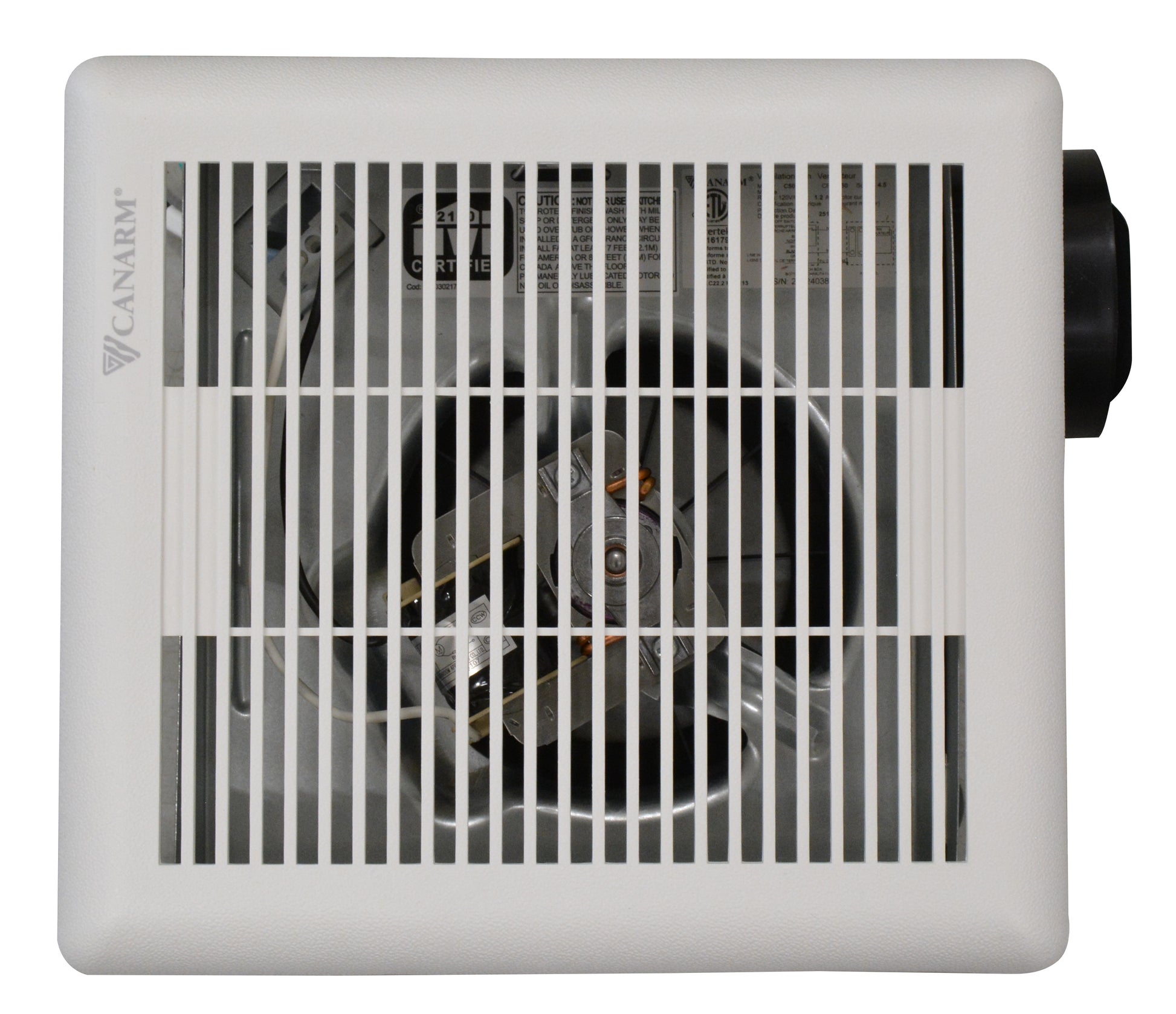 Luminaire 50 Cfm Compact Bath Fan 3.4 Sones