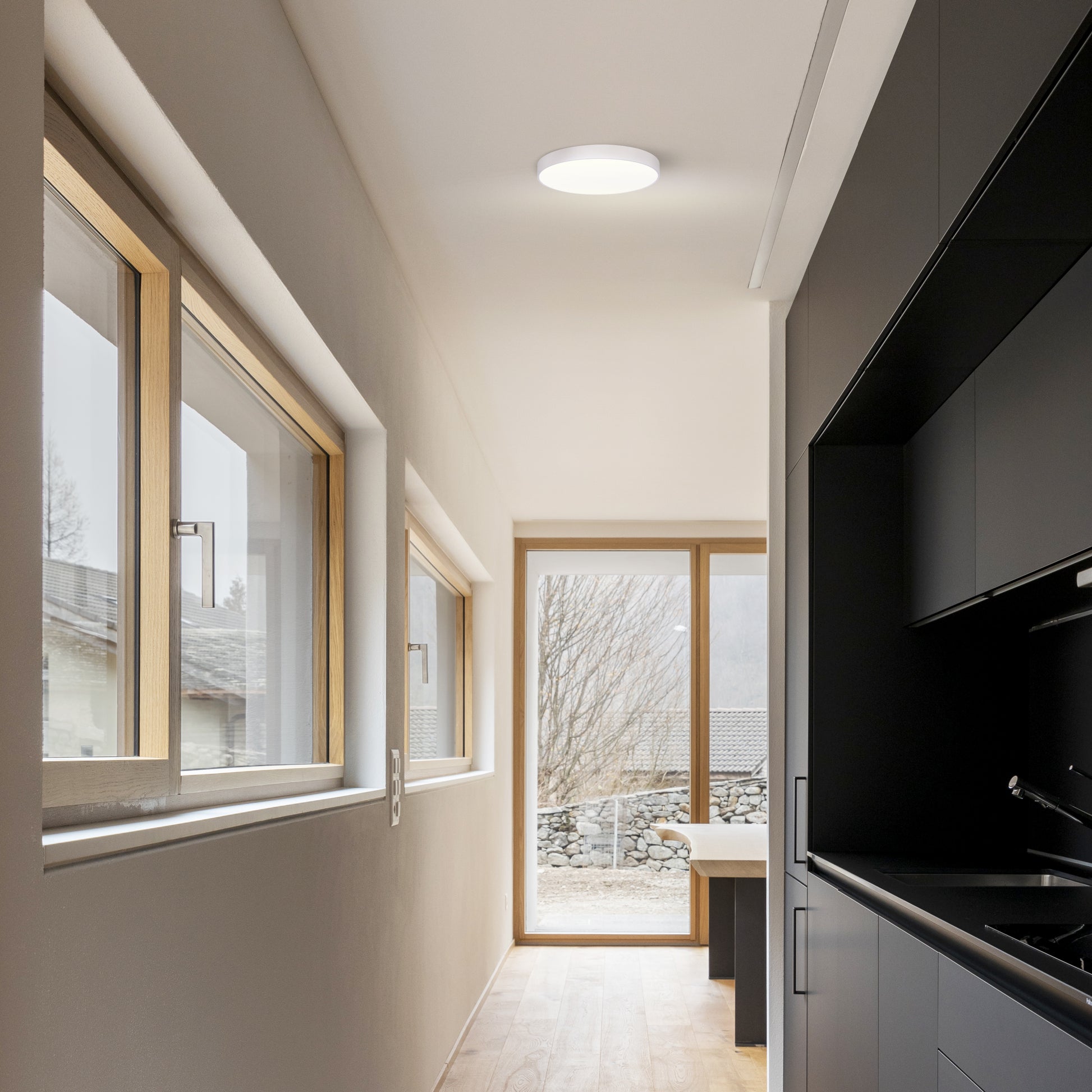 Luminaire 8.1Inch White Color
