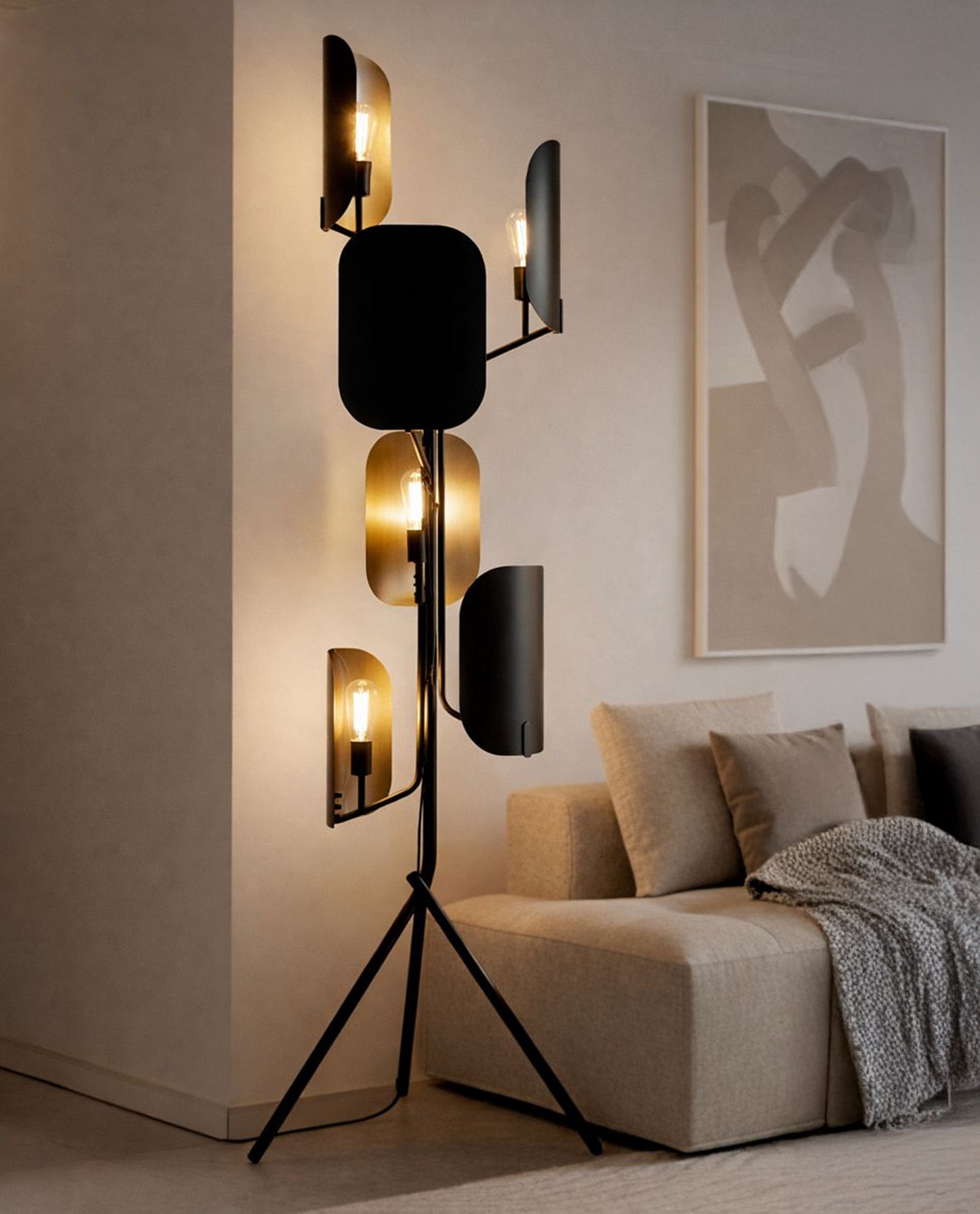 Lampe sur pied Zyric
