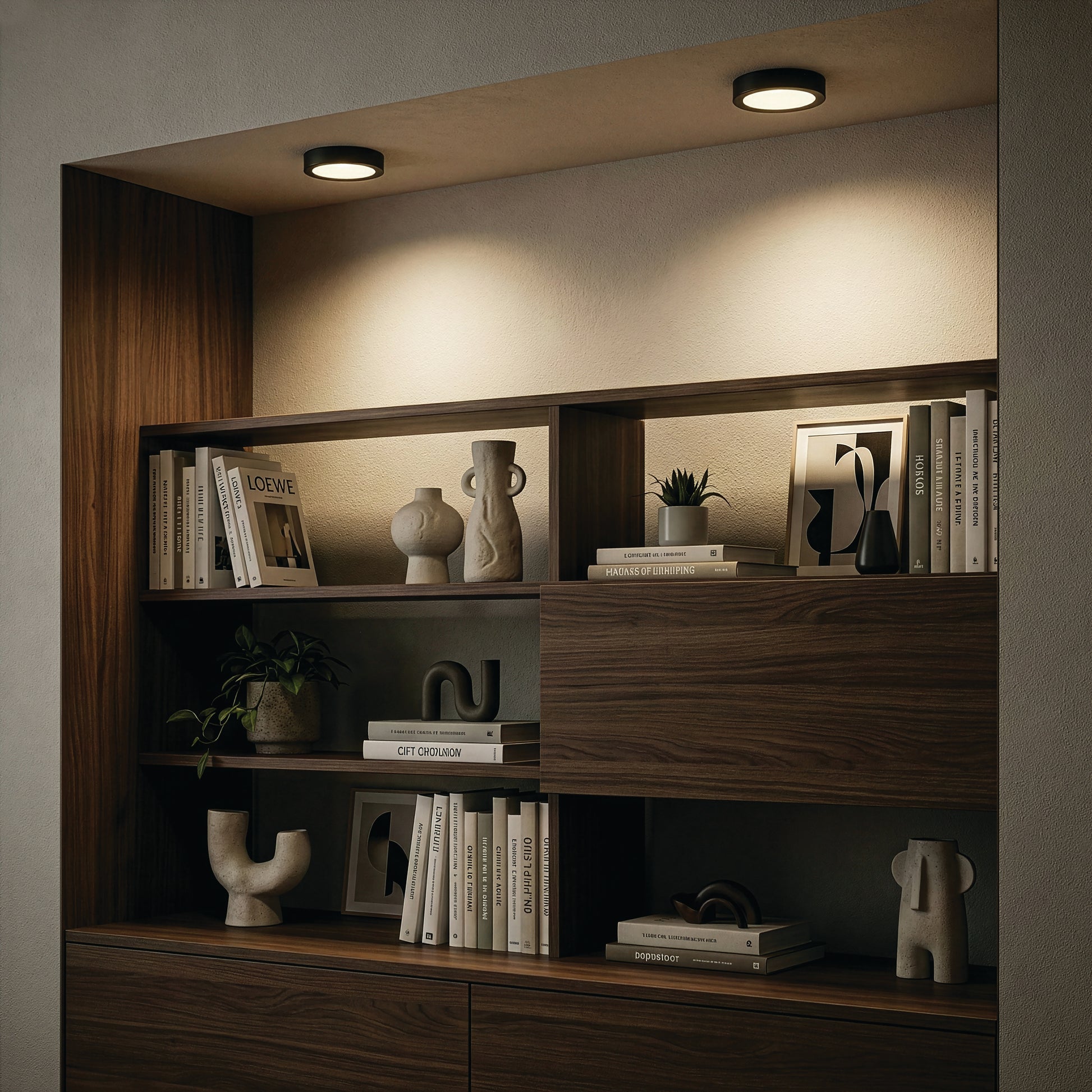 Luminaire DL-7F-15DCW-BK-C