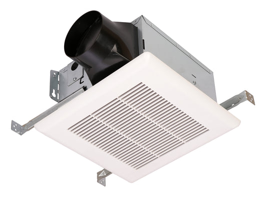 Luminaire 100 Cfm Compact Ultra Low Sone Bath Fan 9X9X5.75 With 4" Discharge