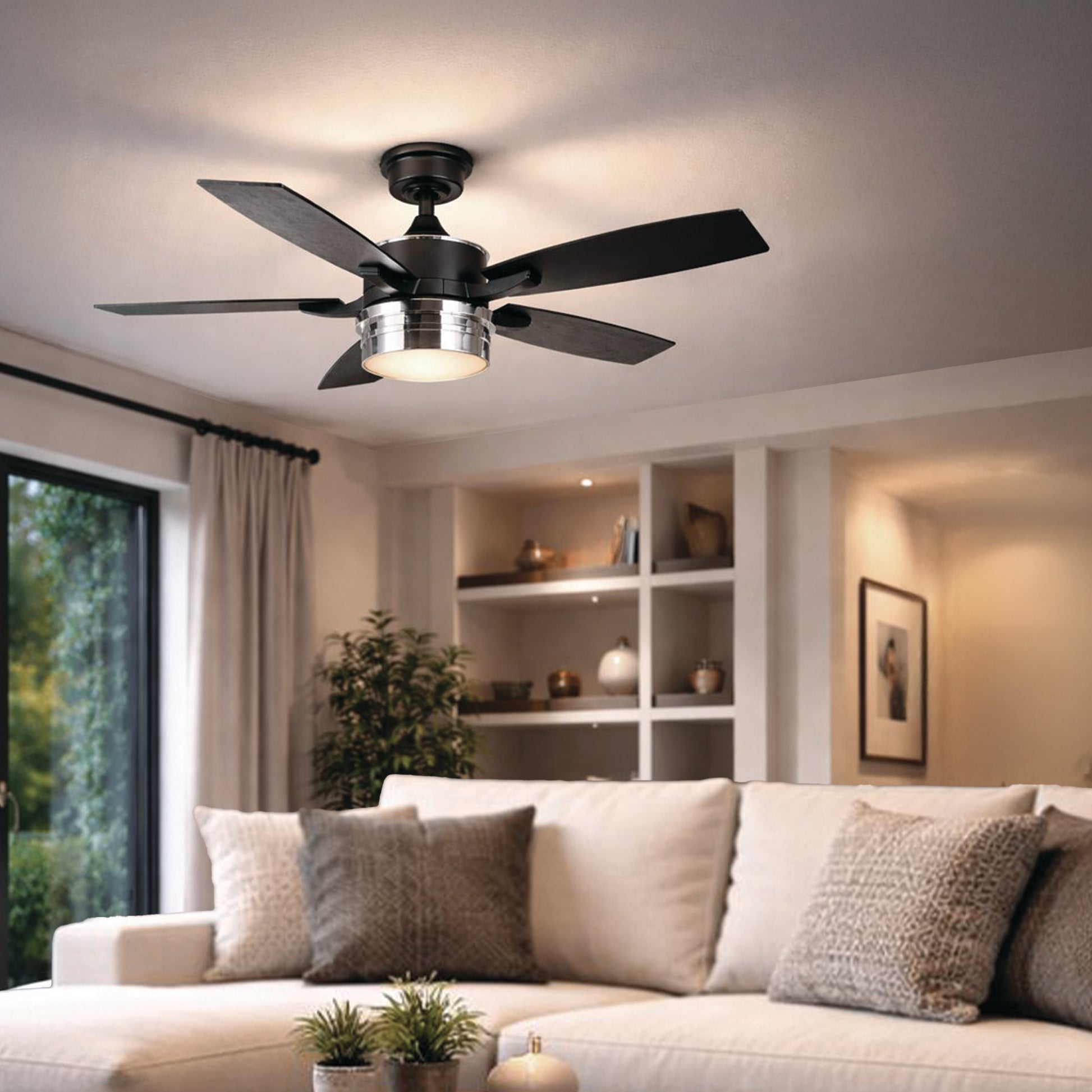 Ventilateur de plafond Mbk + Ch Color